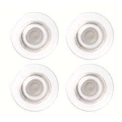 Erős mágnes, 4 db,  üvegtáblákhoz, NOBO, átlátszó Erős mágnes, 4 db,  üvegtáblákhoz, NOBO, átlátszó