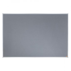 Üzenőtábla, alumínium keret, 180x120 cm, NOBO "Essential", szürke
