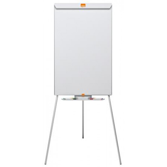 Flipchart tábla, mágneses felület, 67,5x100 cm, NOBO "Essential", fehér