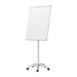 Flipchart tábla, mobil, mágneses felület, 70x100 cm, EcoLabel, NOBO "Premium Plus", fehér