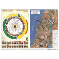 Könyökalátét, kétoldalas, A3, STIEFEL "Katolikus egyházi év és Újszövetség térképe / Ószövetség" Könyökalátét, kétoldalas, A3, STIEFEL "Katolikus egyházi év és Újszövetség térképe / Ószövetség"