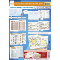 Tanulói munkalap csomag, 5 munkalap, 1 alátét, filc, STIEFEL "I. osztály"