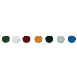 Mágneskorong, 30 mm, 10 db, sárga Mágneskorong, 30 mm, 10 db, sárga