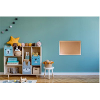 Parafatábla, 40x60 cm, fa keret, VICTORIA Parafatábla, 40x60 cm, fa keret, VICTORIA