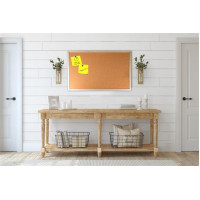 Parafatábla, 60x100 cm, fa keret, VICTORIA Parafatábla, 60x100 cm, fa keret, VICTORIA