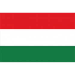 Zászló, magyar, címer nélkül, 80x120 cm