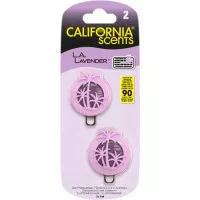 Autóillatosító, mini diffúzer, 2*3 ml, CALIFORNIA SCENTS "La Lavender" Autóillatosító, mini diffúzer, 2*3 ml, CALIFORNIA SCENTS "La Lavender"