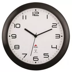 Falióra, rádióvezérlésű, 30 cm, ALBA "Hornewrc", fekete