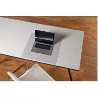 Könyökalátét, PP, 60x60 cm, RS OFFICE, "Puro Sens Stijl Stone White"