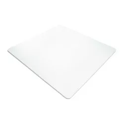 Székalátét, kemény felületre, polikarbonát, 110x120 cm, RS OFFICE "Ecogrip Solid"
