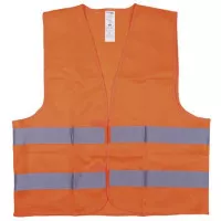 Mellény, jól láthatósági, L méret, DONAU "Safety", narancssárga Mellény, jól láthatósági, L méret, DONAU "Safety", narancssárga