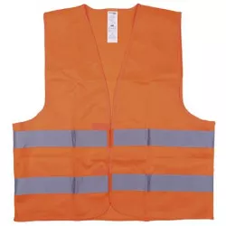 Mellény, jól láthatósági, L méret, DONAU "Safety", narancssárga Mellény, jól láthatósági, L méret, DONAU "Safety", narancssárga