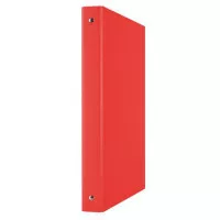 Gyűrűs könyv, 4 gyűrű, 35 mm, A4, PP/karton, DONAU, piros Gyűrűs könyv, 4 gyűrű, 35 mm, A4, PP/karton, DONAU, piros