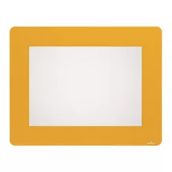 Padlójelölő ablak,sárga,  A4, eltávolítható, DURABLE