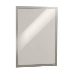 Bemutató keret, A3, öntapadó, DURABLE "DURAFRAME®", ezüst