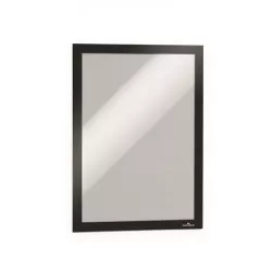 Bemutató keret, A4, öntapadó, DURABLE "DURAFRAME®", fekete