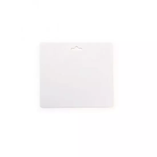 Névkitűző, Euro kivágás, 97x86 mm, DURABLE "Visitor Badge", fehér