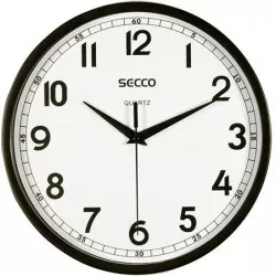 Falióra, 24,5 cm,  SECCO, fekete