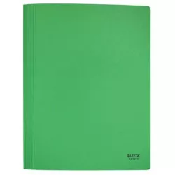 Gyorsfűző, A4, karton, LEITZ "Recycle", zöld