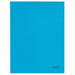Pólyás dosszié, karton, A4, LEITZ "Recycle", kék