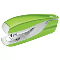 Tűzőgép, 24/6, 26/6, 30 lap, LEITZ "Nexxt Wow", zöld