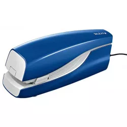 Tűzőgép, elektromos, 24/6, 20 lap, LEITZ "Nexxt 5533", kék