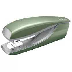 Tűzőgép, 24/6, 26/6, 30 lap, LEITZ "Nexxt Style", olajfazöld