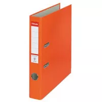 Iratrendező, 50 mm, A4, PP/karton, élvédő sínnel, ESSELTE "Economy", narancssárga Iratrendező, 50 mm, A4, PP/karton, élvédő sínnel, ESSELTE "Economy", narancssárga