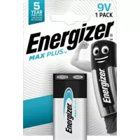 Elem, 9V, 1db, ENERGIZER, "Max Plus" Elem, 9V, 1db, ENERGIZER, "Max Plus"