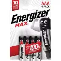 Elem, AAA mikro, 4 db, ENERGIZER "Max" Elem, AAA mikro, 4 db, ENERGIZER "Max"