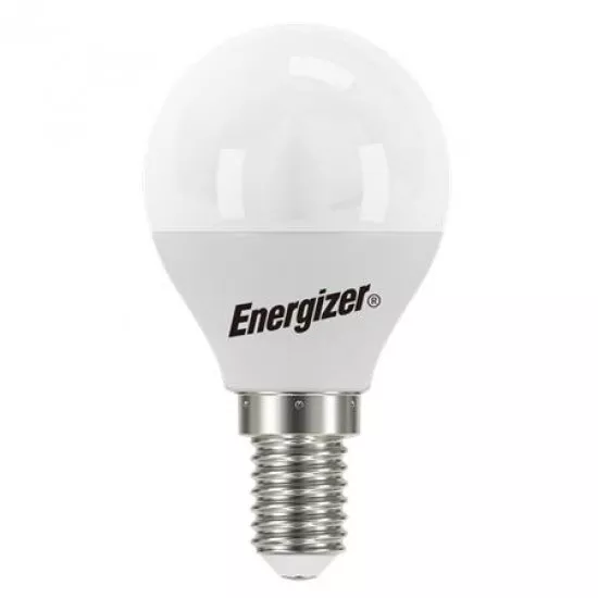 LED izzó, E14, golf gömb, 4,9W (40W), 470lm, 3000K, ENERGIZER