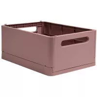 Tárolódoboz, A4+, összecsukható, EXACOMPTA "Skandi", rózsaszín Tárolódoboz, A4+, összecsukható, EXACOMPTA "Skandi", rózsaszín