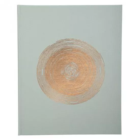Vendégkönyv, 27x22 cm, 50 lap, EXACOMPTA "Ellipse", zöld