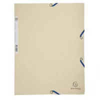 Gumis mappa, prespán, A4, EXACOMPTA, elefántcsont Gumis mappa, prespán, A4, EXACOMPTA, elefántcsont