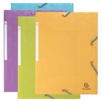 Gumis mappa, PP, A4, 15 mm, EXACOMPTA "Pop`NCo", vegyes színek