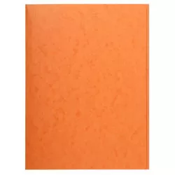 Pólyás dosszié, karton, A4, EXACOMPTA, narancs