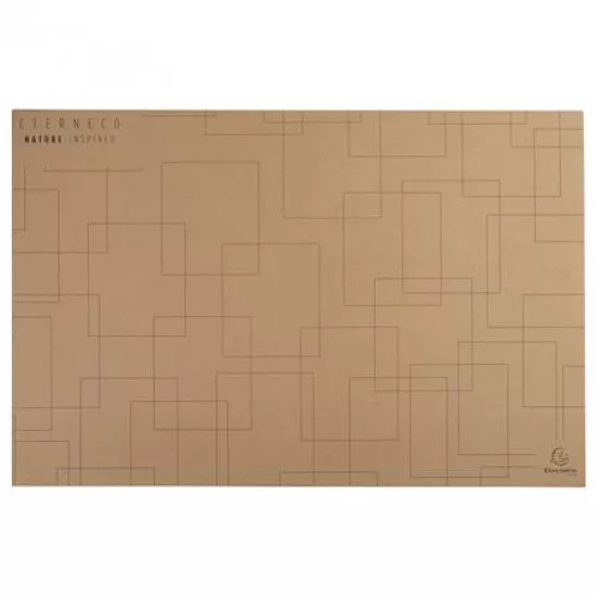 Könyökalátét, karton, 575x375 mm EXACOMPTA, "Eterneco®", barna