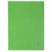 Bemutatómappa, 30 zsebes, A4, EXACOMPTA "Opak", zöld