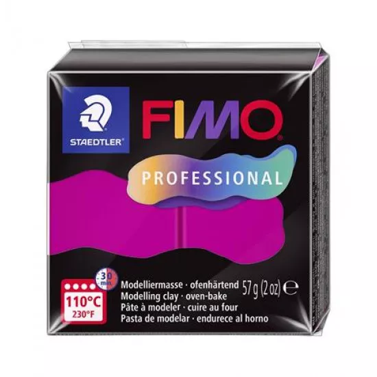 Gyurma, 57 g, égethető, FIMO "Professional", magenta Gyurma, 57 g, égethető, FIMO "Professional", magenta