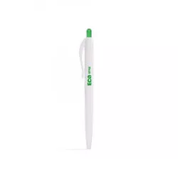Golyóstoll, 0,25 mm, nyomógombos, FLEXOFFICE "FO-029 Eco Style", kék