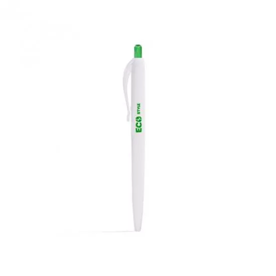 Golyóstoll, 0,25 mm, nyomógombos, FLEXOFFICE "FO-029 Eco Style", kék