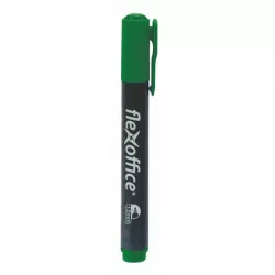 Alkoholos marker, 1,5 mm, kúpos, FLEXOFFICE "PM03", zöld