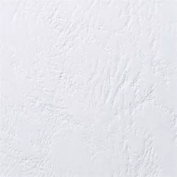 Hátlap, A4, 250 g, bőr mintázat, GBC "LeatherGrain", fehér