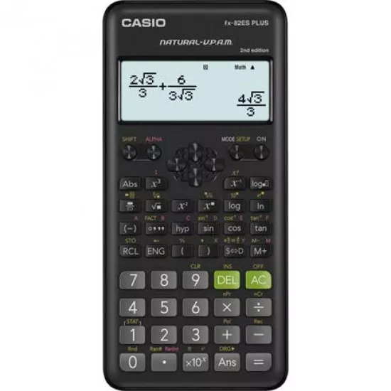 Számológép, tudományos, 252 funkció, CASIO "FX-82ES Plus 2E