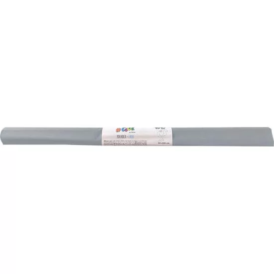 Krepp-papír, 50x200 cm, VICTORIA, gyöngyház fehér