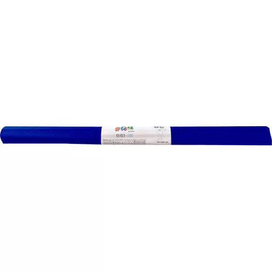 Krepp-papír, 50x200 cm, VICTORIA, zafírkék Krepp-papír, 50x200 cm, VICTORIA, zafírkék