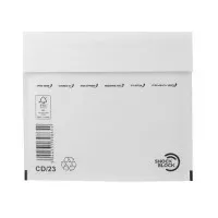 Légpárnás tasak, 175x200 mm külméret, 165x180 mm belméret, VICTORIA, "CD boríték", fehér Légpárnás tasak, 175x200 mm külméret, 165x180 mm belméret, VICTORIA, "CD boríték", fehér