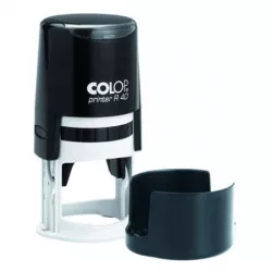 Bélyegző, COLOP "Printer R 40", lila cserepárnával