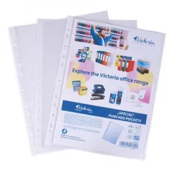 Genotherm, lefűzhető, A4+, 55 mikron, víztiszta, VICTORIA OFFICE Genotherm, lefűzhető, A4+, 55 mikron, víztiszta, VICTORIA OFFICE