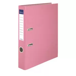 Iratrendező, 50 mm, A4, PP/karton, VICTORIA, "Basic", rózsaszín Iratrendező, 50 mm, A4, PP/karton, VICTORIA, "Basic", rózsaszín
